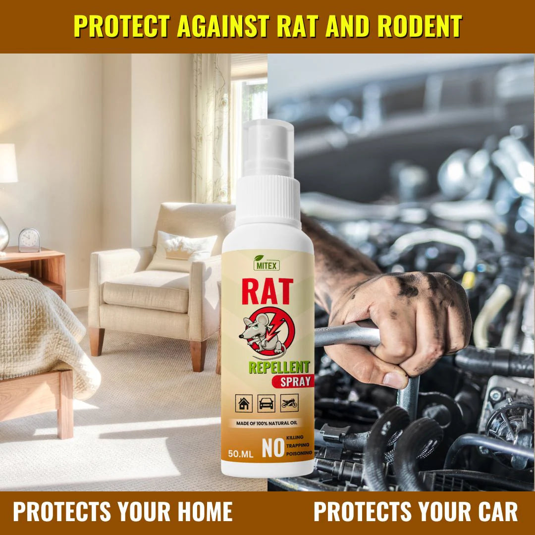 Latest Rat Repellent Spray – Safe, Effective, and Eco-friendly.