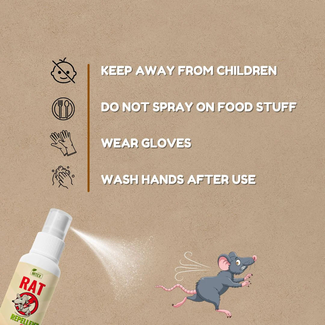 NEW Rat Repellent Spray – Safe, Effective, and Eco-friendly.